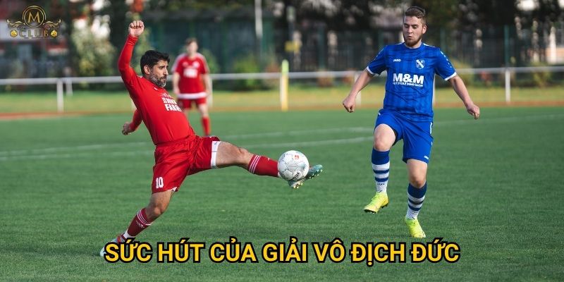 Sức hút của giải vô địch Đức